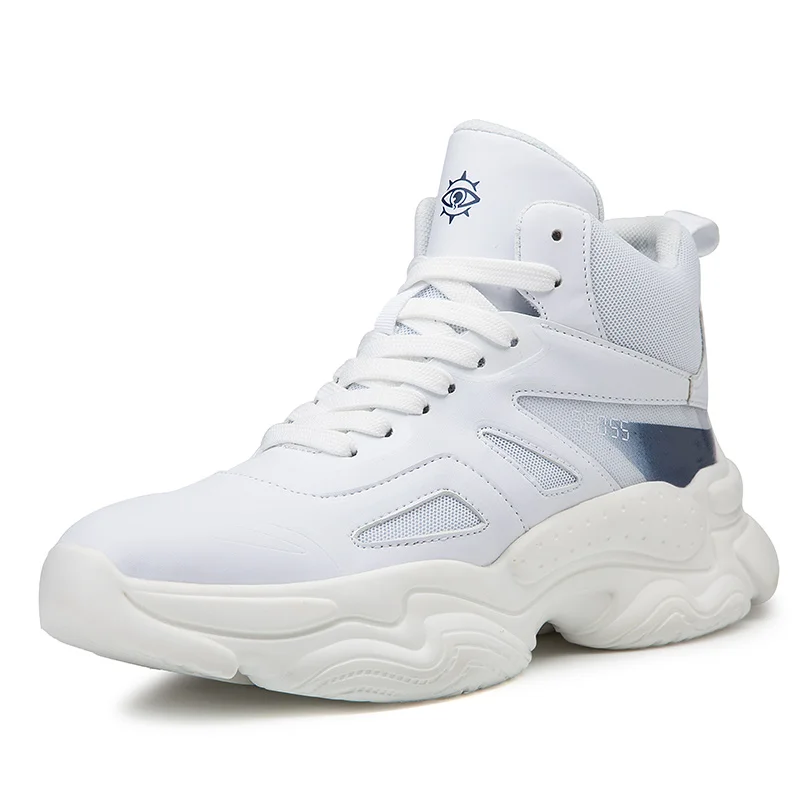

Brand Outdoor Men Fashion High Top Sneakers Luxury Comfortable Breathable Walking Casual Shoes New Men Shoes