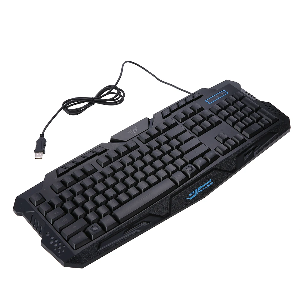 Игровая клавиатура Водонепроницаемый Проводная клавиатура с USB 3-х уровневый с подсветкой Клавиатура эргономичная клавиатура переключаемый игровая клавиатура