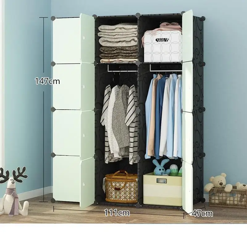 Version Q Odasi mobiliya Armazenamento Rangement Chambre Armario Moveis Meble мебель для спальни Guarda Roupa De Dormitorio Mueble гардероб - Цвет: Version Q