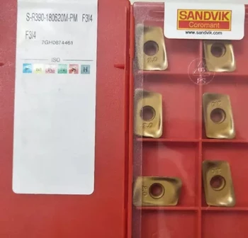 

10PCS CARBIDE INSERT S-R390-180620M-PM F314