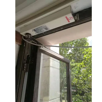 

KJ&GALO 220v electric window opener wifi intelligent remote control casement window push window pet door opener