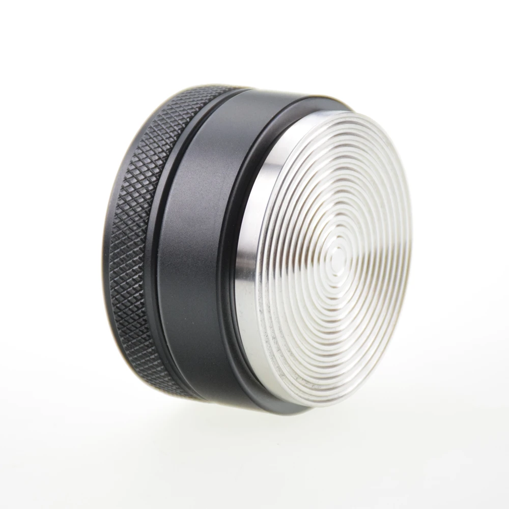 

Adjustable Stainless Steel Coffee Tamper Aluminum Handle 58.35mm Coffee Powder Hammer Espresso Beans Press Tool