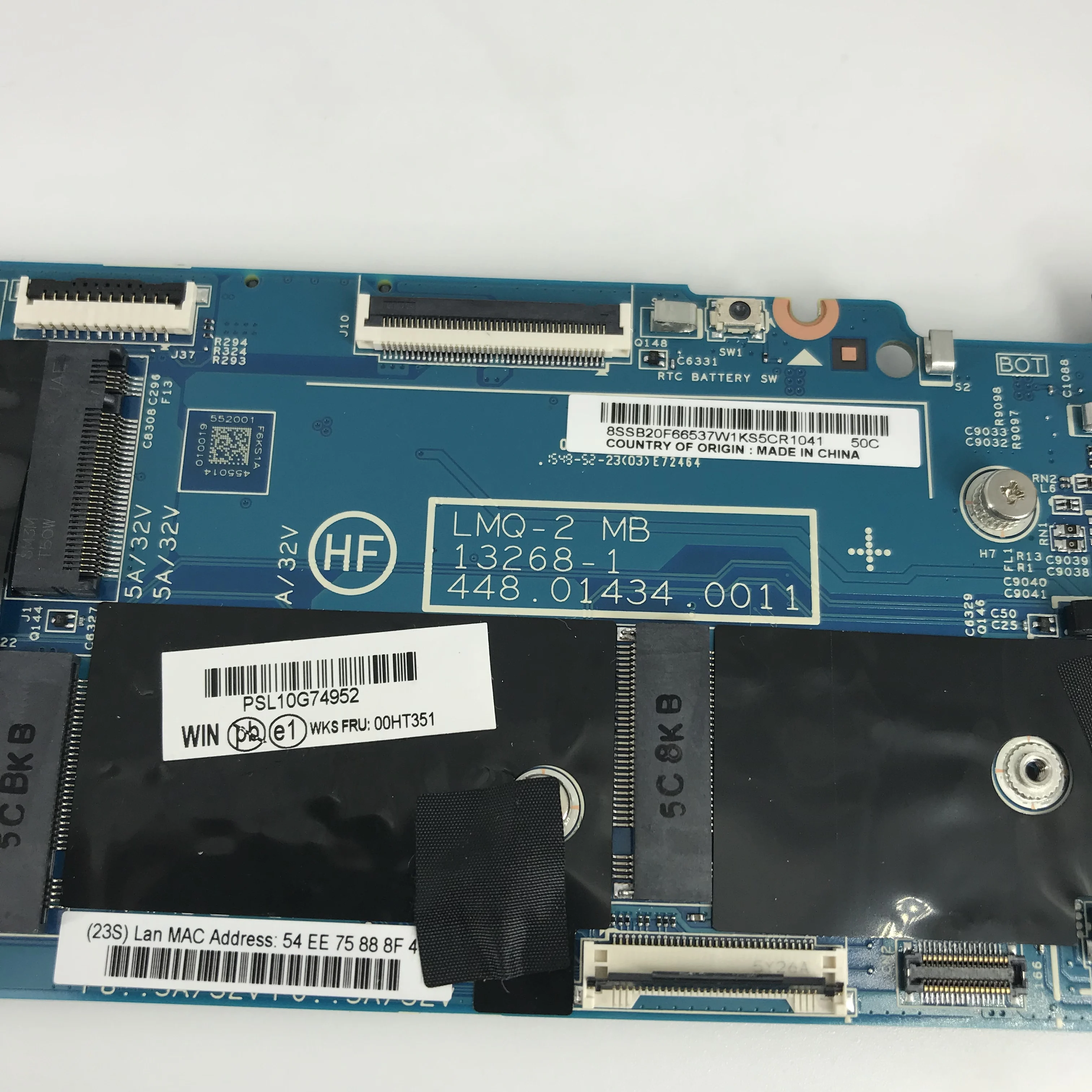 remarkable  Brand  00HT351Mainboard For lenovo thinkpad X1C X1 Carbon laptop motherboard with I5-5200U CPU 4G R