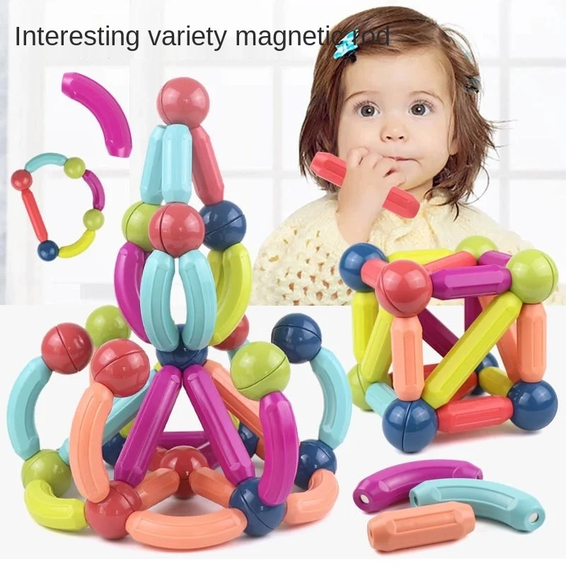 Décennie s de Construction à Barre Magnétique pour Enfant, Ensemble de