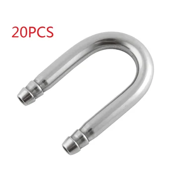 

20PCS Aquarium U-Tube Bend Fish Tank CO2 Regulator Co2 System U-Shape Connector Diffuser Atomizer Air Pump Aquarium Accessories