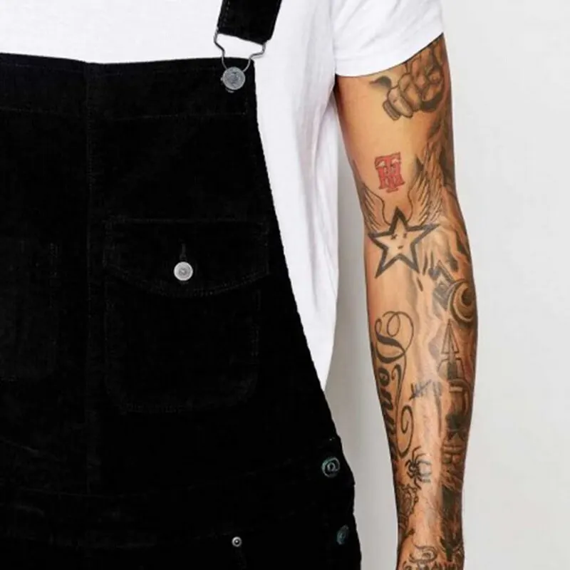 DIHOPE Men Casual Loose Fit Pants Cargo Bib Overalls Multi Pocket Trousers Jumpsuits Male Spring Autumn Solid Slim Fit DIHOPE Men Casual Loose Fit Pants Cargo Bib Overalls Multi Pocket Trousers Jumpsuits Male Spring Autumn Solid Slim Fit