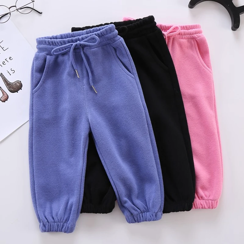 COOTELILI  Kids Girls Boys Sport Pants Boys Trousers Fashion Autumn Casual Children Pant Teenage Children Clothes For Boys (3)