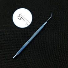 1 шт. титановый сплав Kuglen Push-Pull крюк офтальмологический инструмент хирургические инструменты