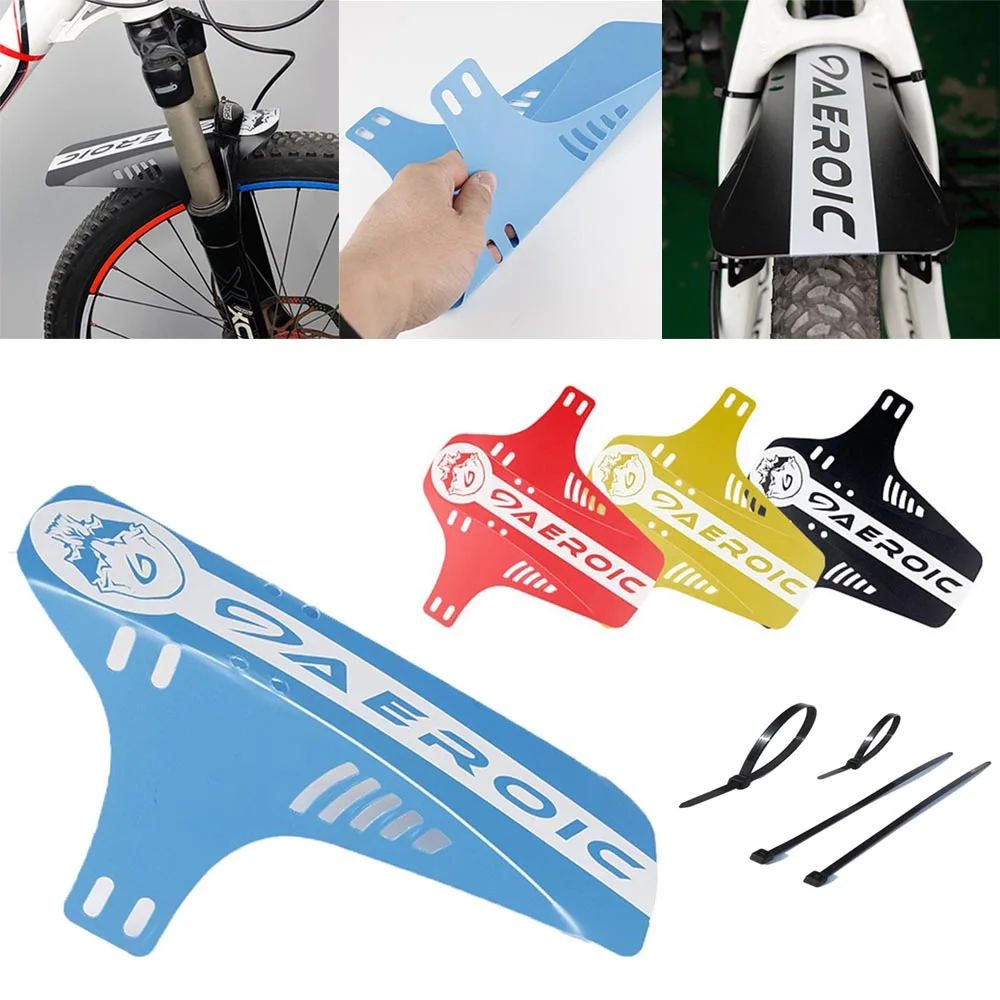 1PC Durable Colorful Plastic Front Forks Fender Folding Bicycle