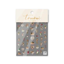 

1 Sheet Retro Baroque Style Nail Art Sticker 5D Relief Angel Vintage Adhesive Foil Decals Designer Manicure Sticker Polish Tips