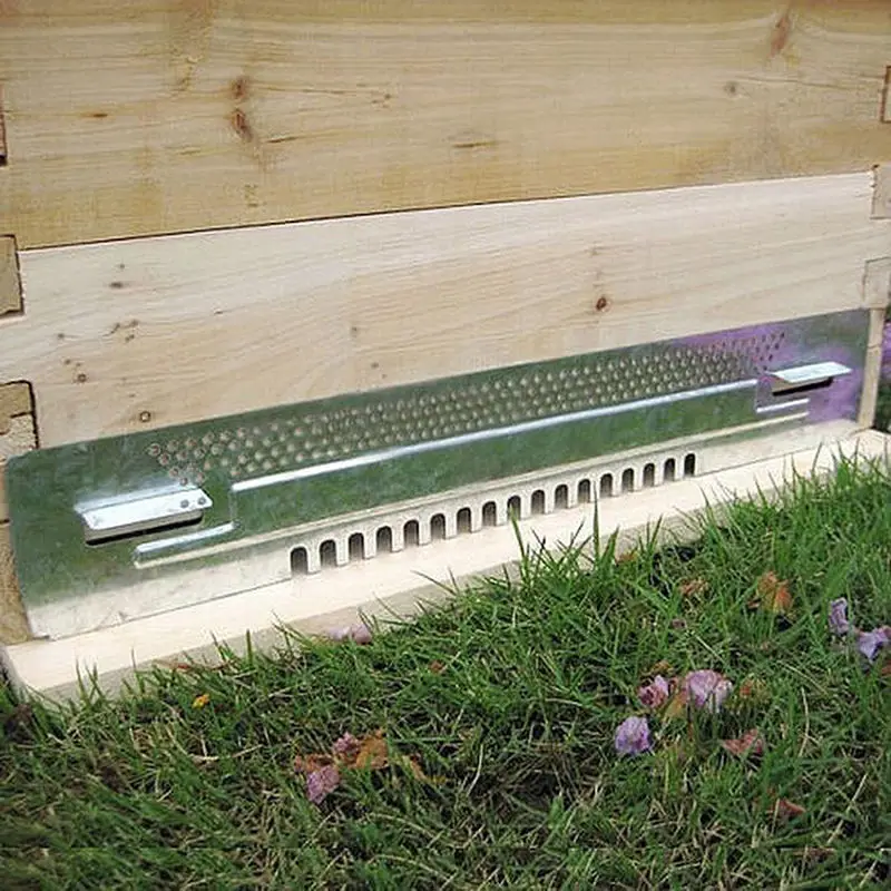 

silver Bee Hive Sliding Mouse Guards/Travel Gates Beekeeping Equipment Breeding Tool farmer supplies