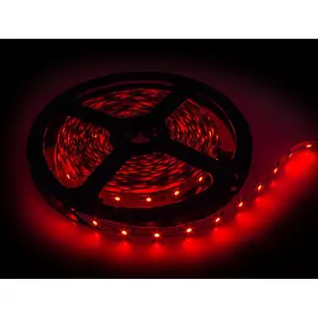 

Strip LED light, red light bright, lighting room 9,6 Watt 2835-120smd-12v (9.6 w) (red)