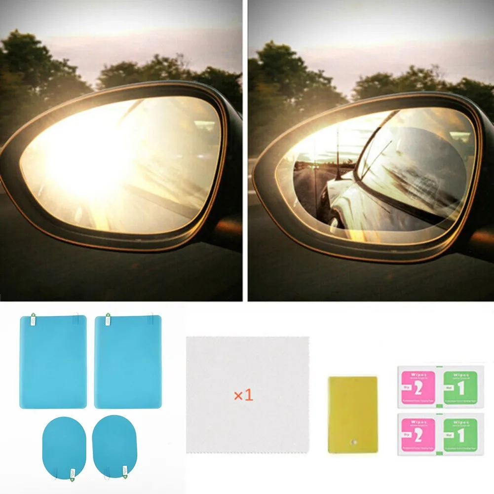 

Anti-Glare Protector Film Mirror Tint Transparent Accessories Fog Oval