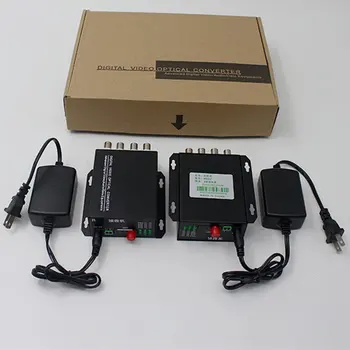 

8-Channel Vga Video Multiplexer 1-Way Reverse Data Optical Digital To Fiber Optical Converte For Security Guard Sytems