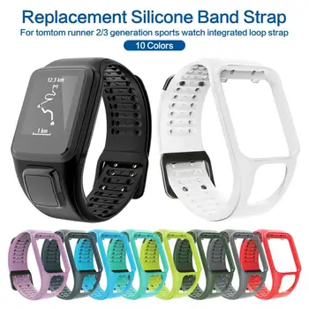 

Silicone Replacement Strap For Tomtom Runner/Spark Wristbands GPS Smart Watch Wrist Strap Accessories Dropshipping