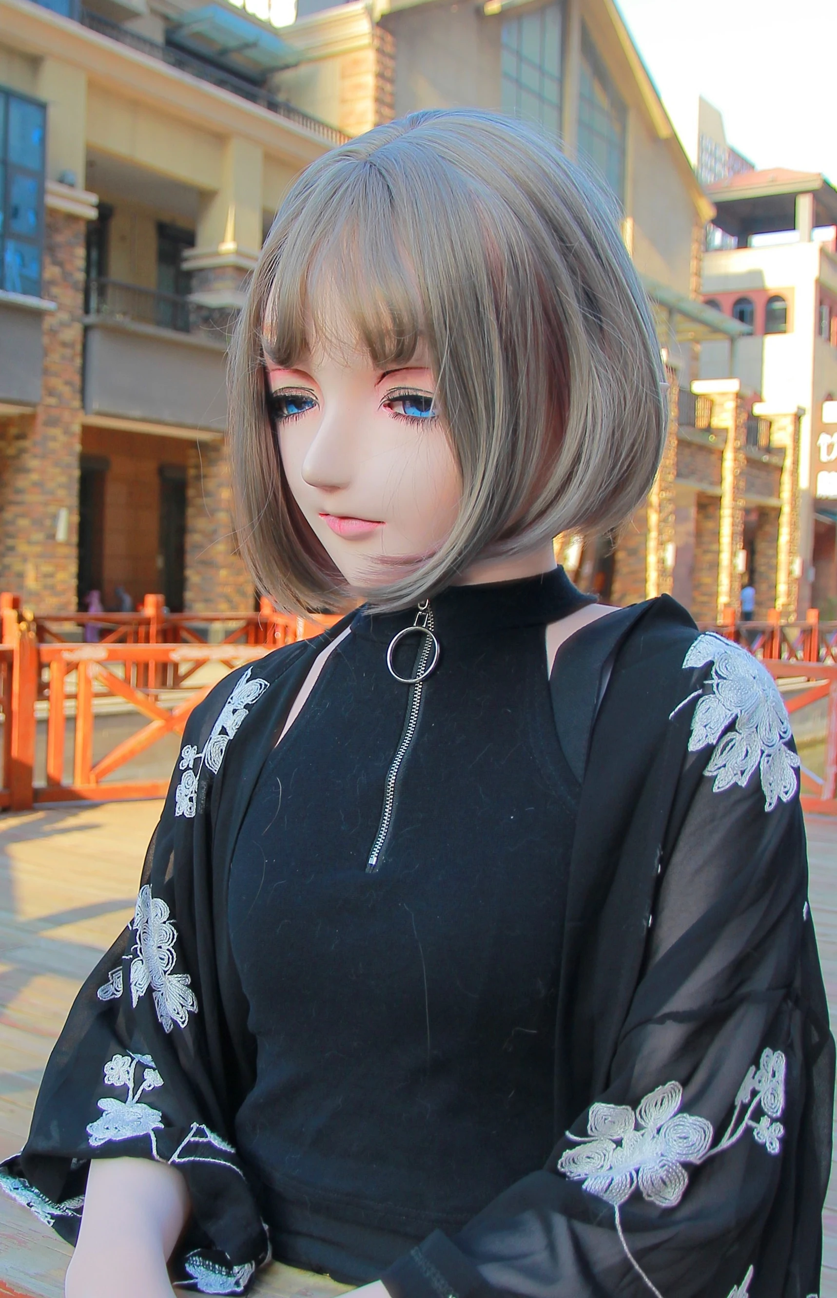 NEW-11) BJD Кигуруми для транссексуалов, Красота макияж Косплэй силиконовая маска Аниме Kigurumi маски резиновые секс куклы