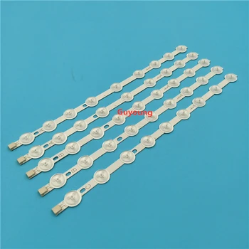 

5PCS/SET LED backlight strip 40" 39" NDV REV1.0 ABC For TOSHIBA 40L3433DG VESTEL VES390UNDC-01 VES400UNDS-01 VES400UNDS-02