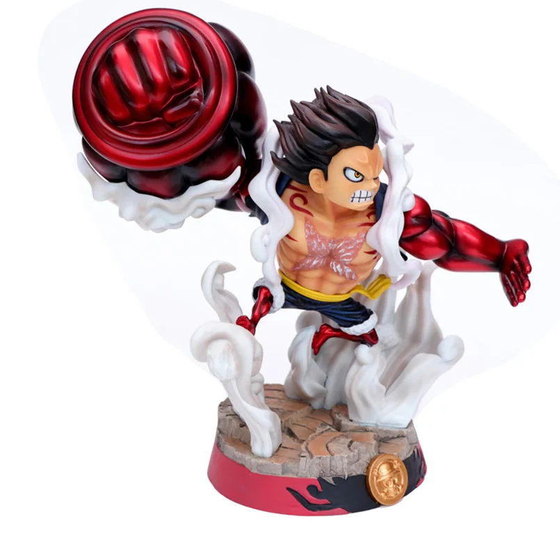 

28cm japanese anime one piece Luffy PVC action figure toys GK Luffy figure statue Decoration model Toys for kid gift