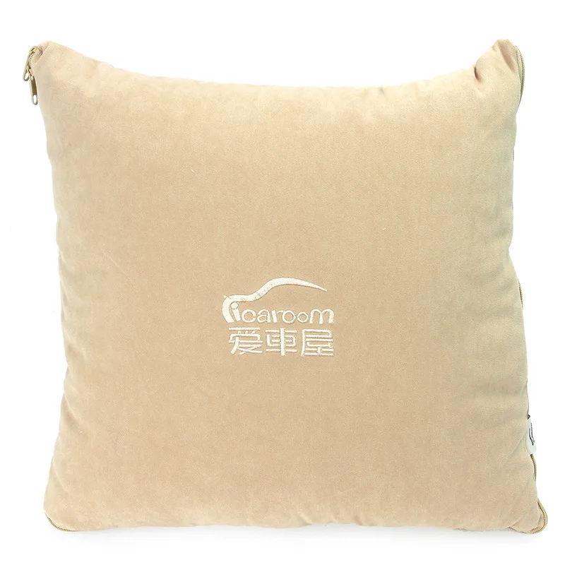 

Icaroom Multi-functional Car Pillow Blanket Gift Processing Customizable Printed Logo QUILT Cushion Lunch Break Pillow