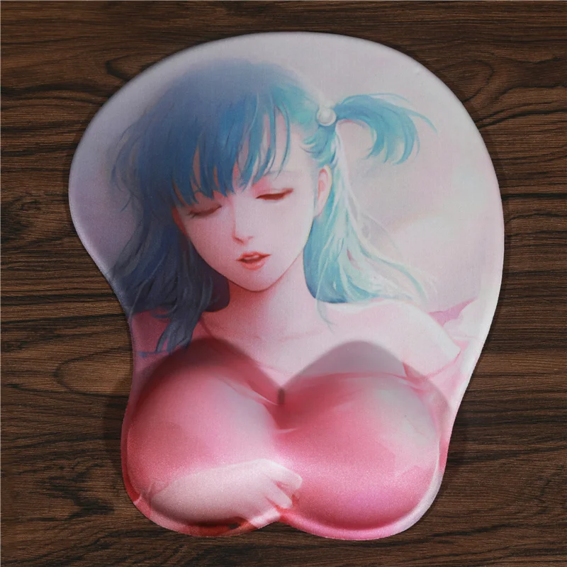FFFAS 3D коврик для мыши, коврик Dragon Ball Bulma Girl, подставка для запястья в виде груди игровой коврик для мыши, компьютерная клавиатура, мышка для ноутбука