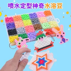 10 квадратов для детей DIY игрушка из бисера для родителей и детей интерактивный акриловый браслет из бисера обучающая игрушка креативная ручная работа
