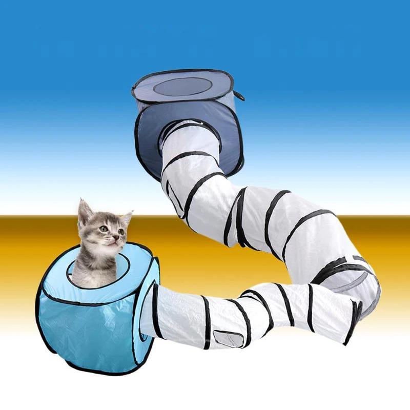 outdoor cat tent with tube