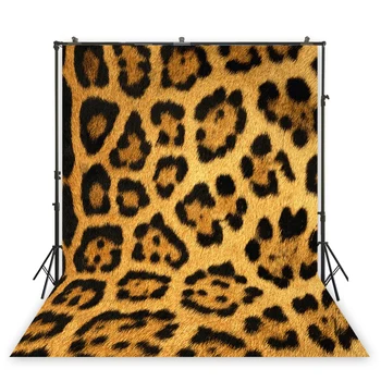 

Animal photo event decoration background Leopard skin baby boy birthday background filming photo photography xt-1536