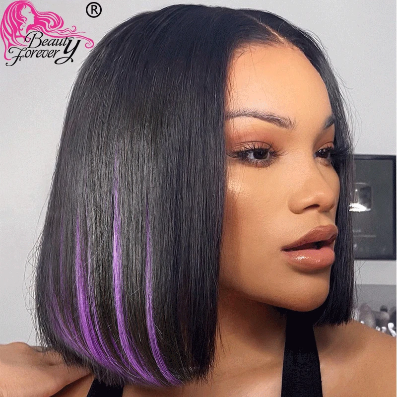 Парик Beauty Forever Bob из искусственной кожи на шелковой основе парик Peekaboo хайлайтера