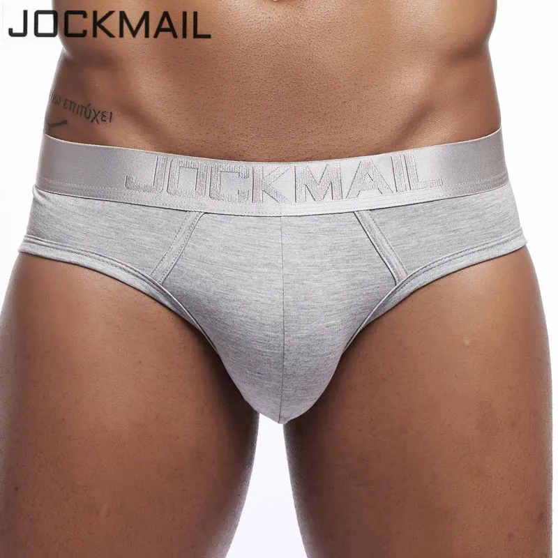 Трусы брифы JOCKMAIL мужские нижнее белье пикантные дышащие трусы из модала удобные