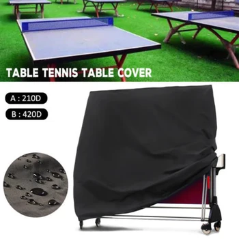 

Outdoor Table Tennis / Ping Pong Table Cover Waterproof Dustproof 165x70x185cm Durable Oxford Cloth