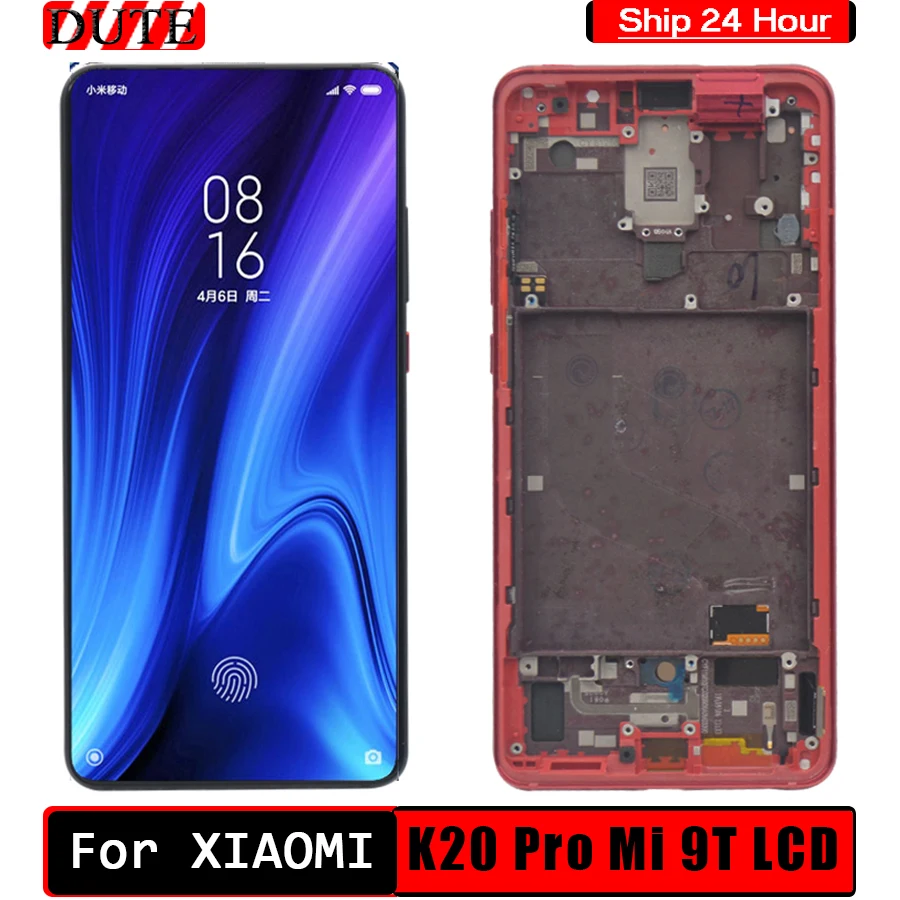Amoled 6 39 &quotдля Xiaomi Redmi K20 Pro ЖК дисплей дигитайзер сенсорного экрана в сборе для Mi 9T