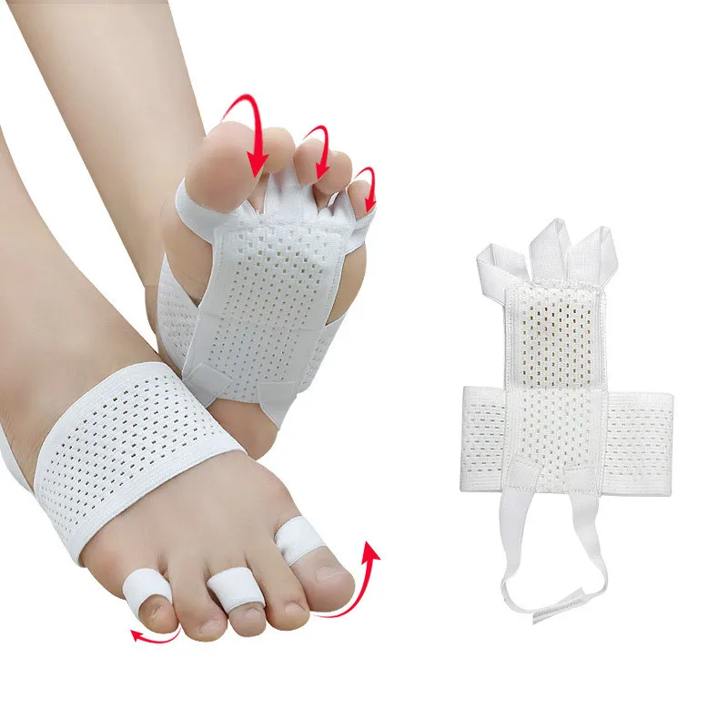 

1Pair Toe Separator Hallux Valgus Bunion Corrector Orthotics Feet Bone Thumb Adjuster Correction Pedicure Sock Straightener