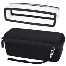 AABB-жесткий Дорожный Чехол для переноски с черным мягким чехлом для Bose Soundlink Mini I и Mini II Bluetooth динамик