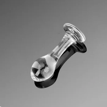Glass Anal Dildo Small Butt Plug Anal Beads Everything for Sex Toys Women Couples Adult Products Crystal Glass Anal Stimulator 4