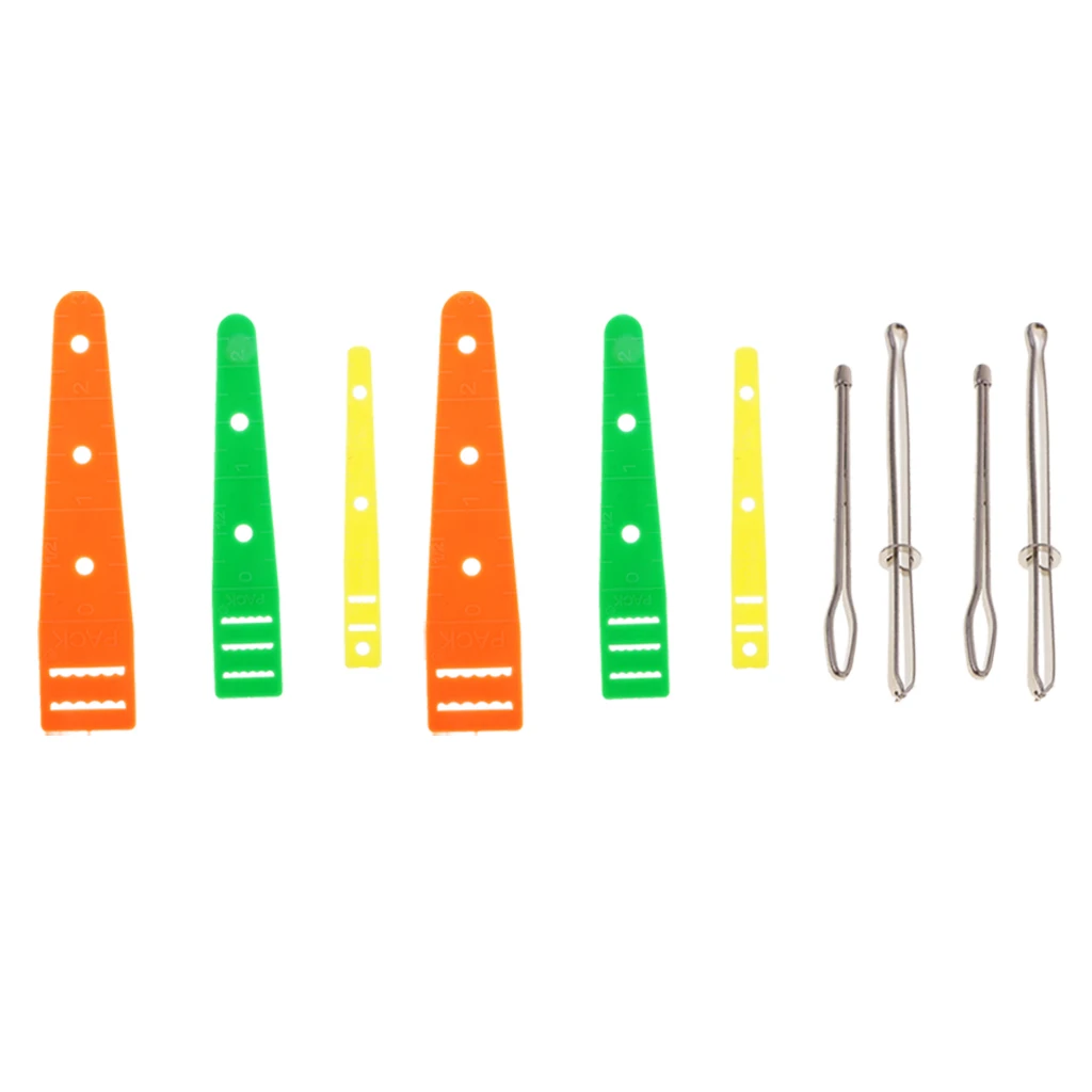 10 Pieces Elastic Threader Adjustable Clip Elastic Cord Threader Guide Sewing Tools