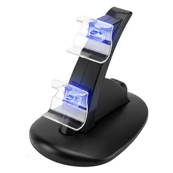 

Blue LED USB Dual Game Controller Charger Vertical Dock Station for Xbox-One Gaming Controller