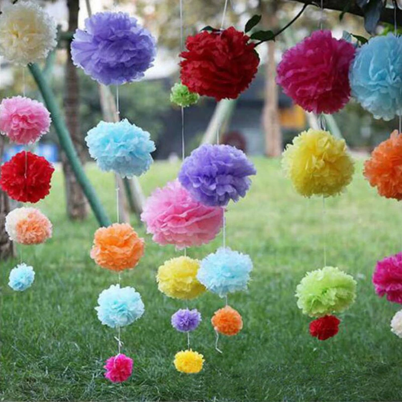 cirkulære nevø Incubus 10PCS Handmade Tissue Paper Pom Poms Paper Flower Ball Pompom of Wedding  Birthday&Wedding Car Decoration Home Garden 6zsh014|Artificial & Dried  Flowers| - AliExpress