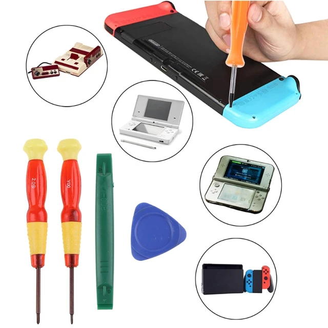 Kit d'outils de réparation 4 en 1, sécurité de précision, tournevis croisés  Tri-Wing, outils pour Nintendo Switch, contrôleur de jeu Joy-con -  AliExpress