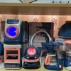1PCS Pretend Play Mini Simulation Kitchen Toys Light-up & Sound BLUE Household Appliances Toy For Kids Children BOY Girl 6