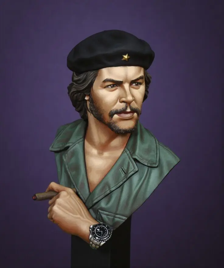 

1/10 Resin Model Building Kit Bust Revolutionary leader