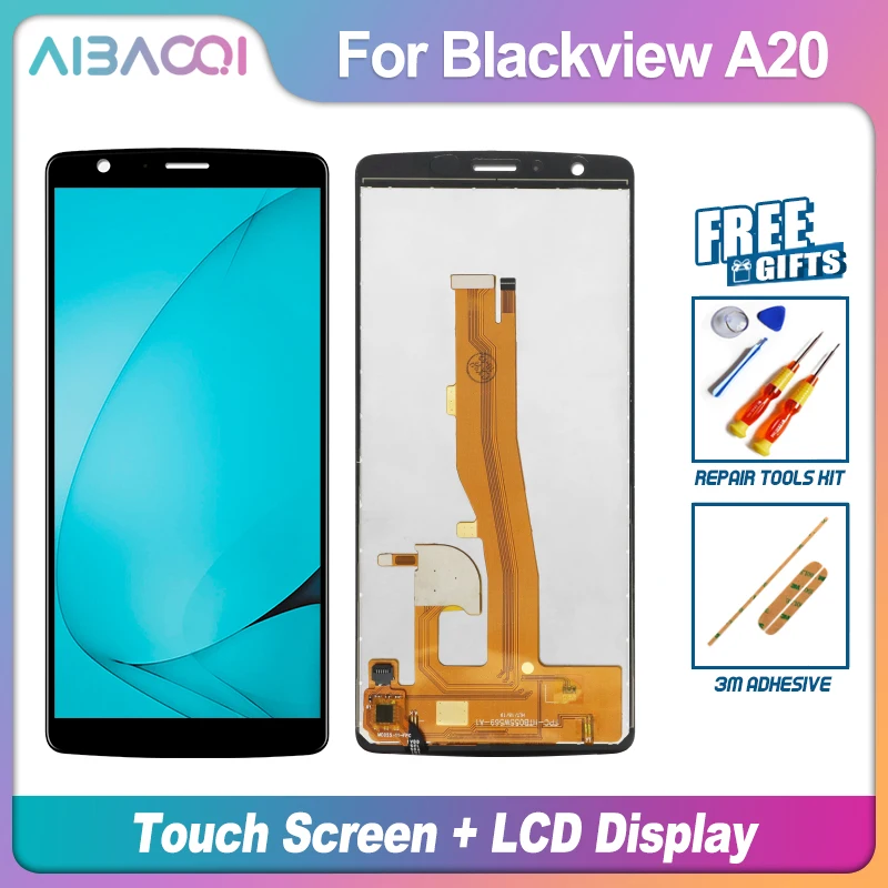 Оригинальный сенсорный экран AiBaoQi 5 дюйма + ЖК дисплей 960x540 в сборе замена для