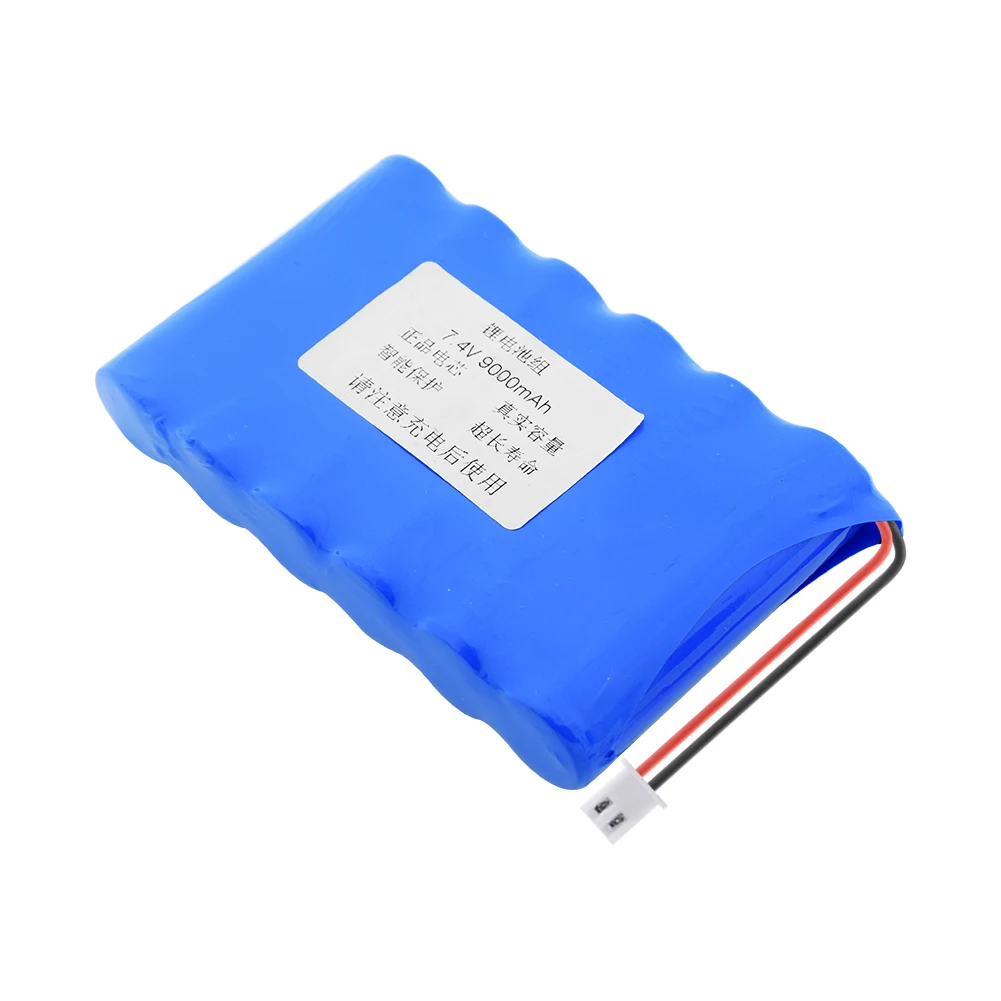 YCDC 9000mAh 7,4 V 6*18650 ячеек литий-ионная батарея Группа перезаряжаемая с XH 2,54 разъем для камеры видеонаблюдения RC Игрушечная модель автомобиля самолета