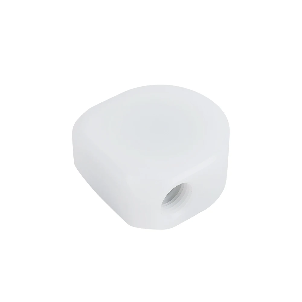 IceManCooler Water Flow Flower Indicator Black ,White Impeller POM Body Watercooling Computer G1/4" ICE-R3