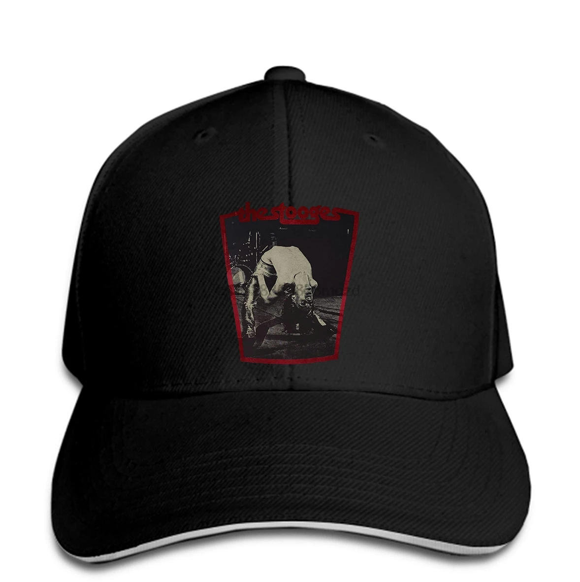 The Stooges Men Baseball Cap Iggy and US rock band retro Hat Snapback Women Peaked | Аксессуары для одежды