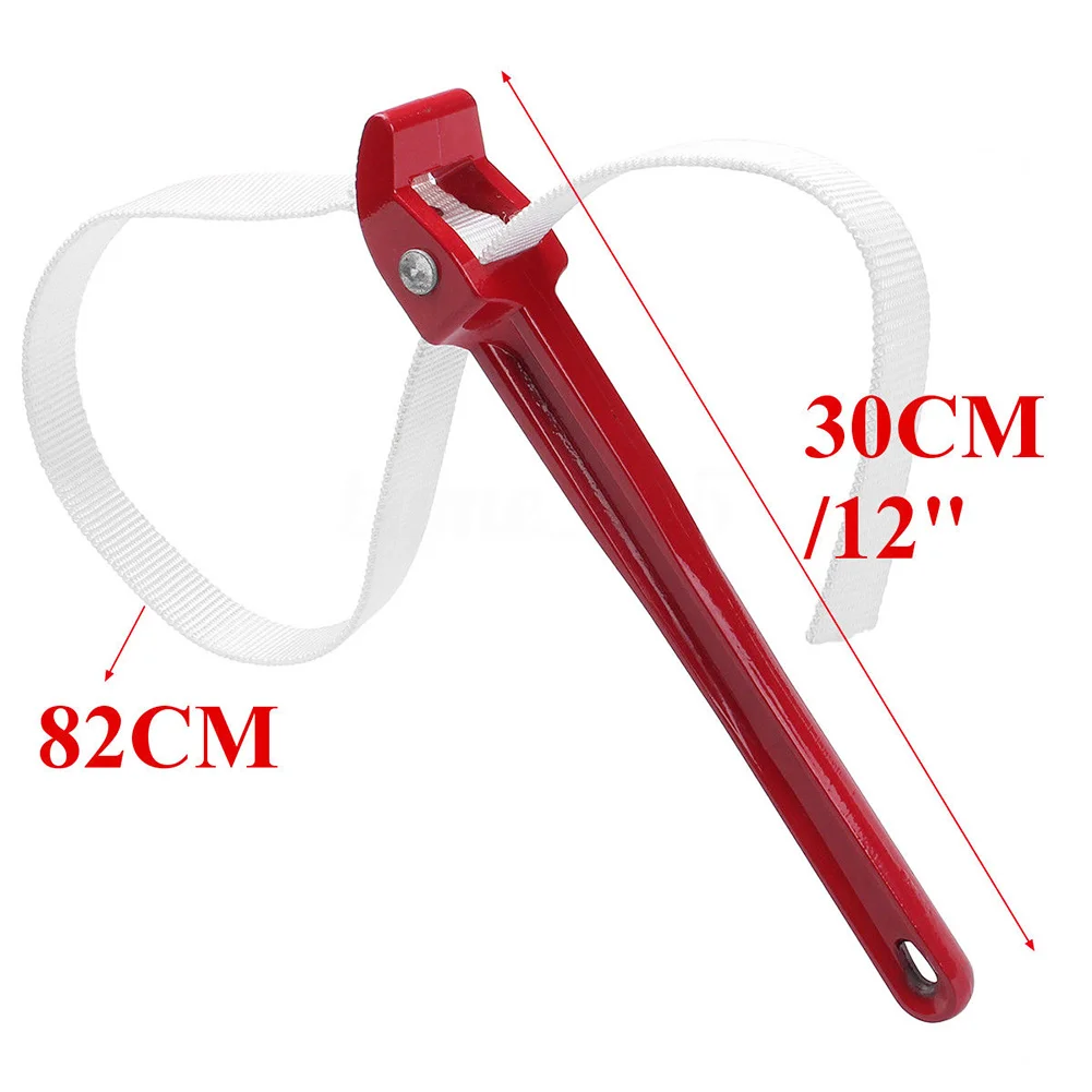 Новый 12 ''масляный фильтр ручка ремень анти скользящий ключ 82 см * 30 холщовый