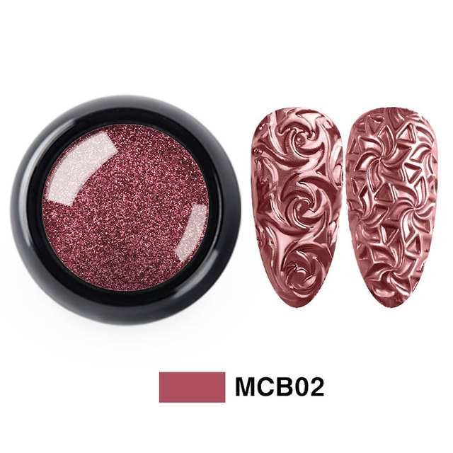 Art Silicone Template Sculpture Stamping Stencils 3D Solid Carving Powder Stamping Tools DIY Manicure Tool Crystal Gel