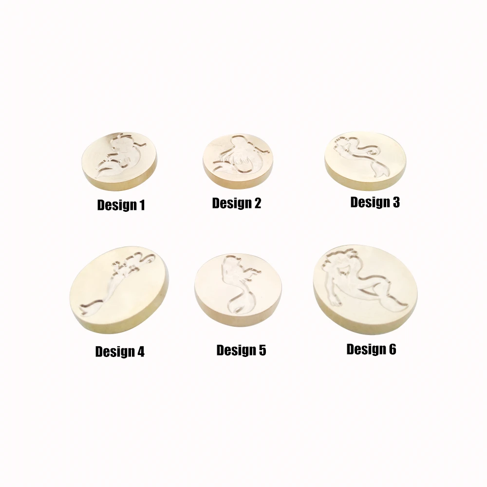 Mermaid stamp 1-6