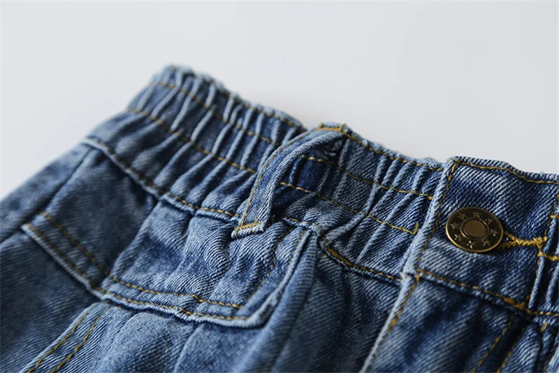 OMIKRON Plus Size Women High Waist Boyfriend Jeans for Women Mom Jeans Dropshipping New Cotton Blue Denim Pant Harem Pants