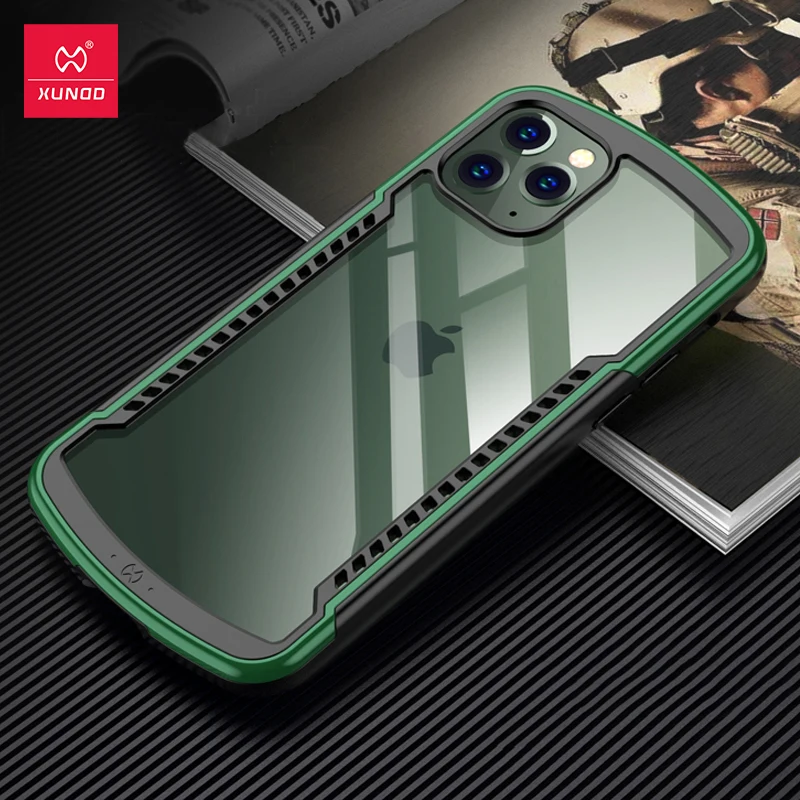 для Чехол iPhone 11 чехол с подушкой безопасности Xundd Pro Max защитный противоударный бампер телефона прозрачный
