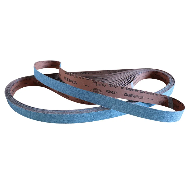 4pcs/lot 1220*50mm Zirconium Abrasive Sanding Belt PZ533 for 48"*2
